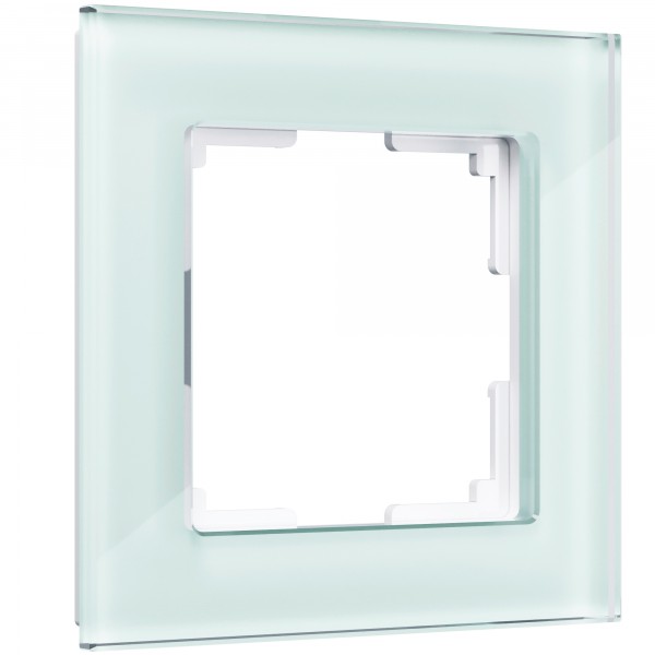 Рамка на 1 пост Werkel WL01-Frame-01 Favorit (натуральное стекло) - купить в Томске