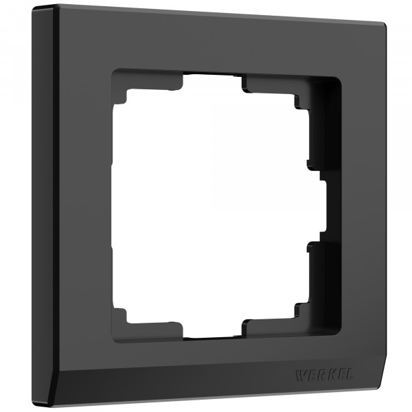 Рамка на 1 пост Werkel WL04-Frame-01 Stark (черный) - купить в Томске