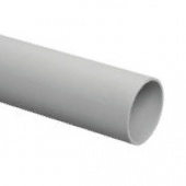 TRUB-25-PVC Труба гладкая ЭРА жесткая (серый) ПВХ d 25мм (3м) - купить в Томске